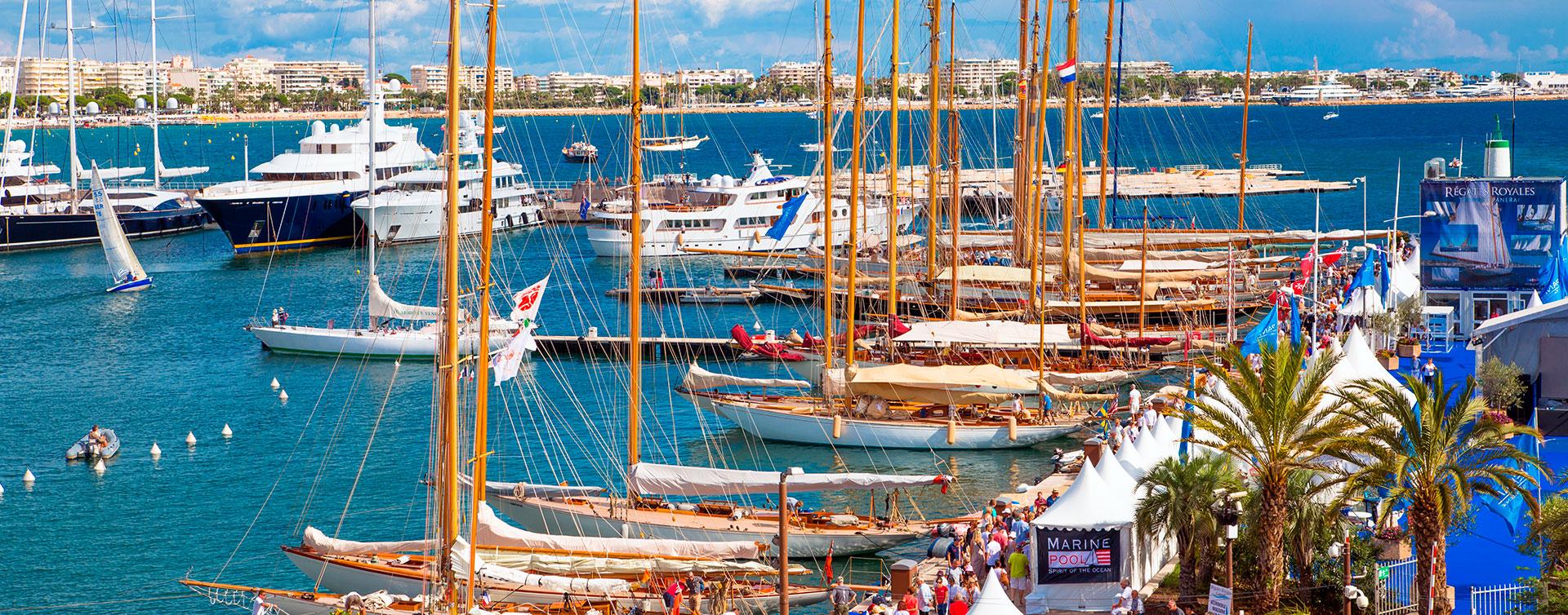 Locations Cannes Yachting Festival 2024