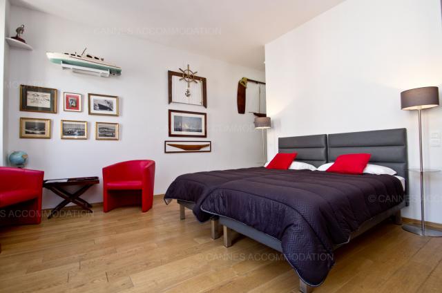 Miptv 2024 apartment rental D -45 - Hall – living-room - Cruise