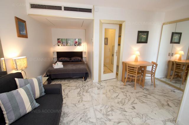 Location vacances à Cannes: votre choix d'appartements et villas - Hall – living-room - JdeC