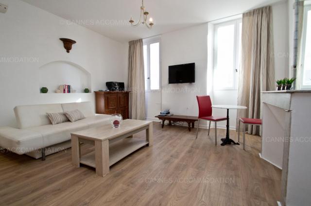 Location vacances à Cannes: votre choix d'appartements et villas - Hall – living-room - Napoleon