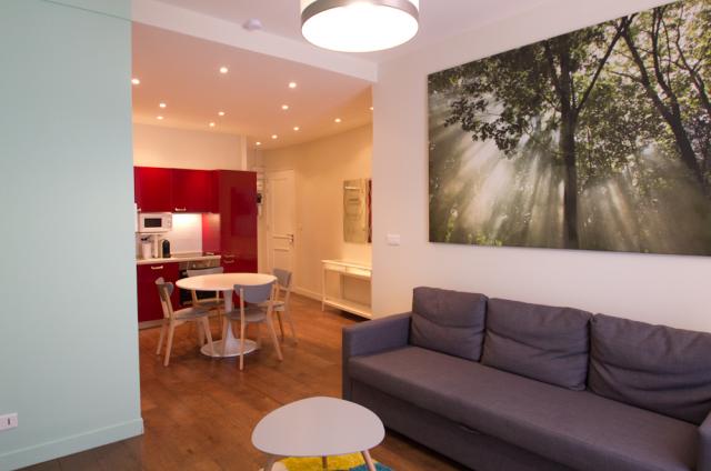 Mipcom 2023 apartment rental D -24 - Hall – living-room - Tilleul